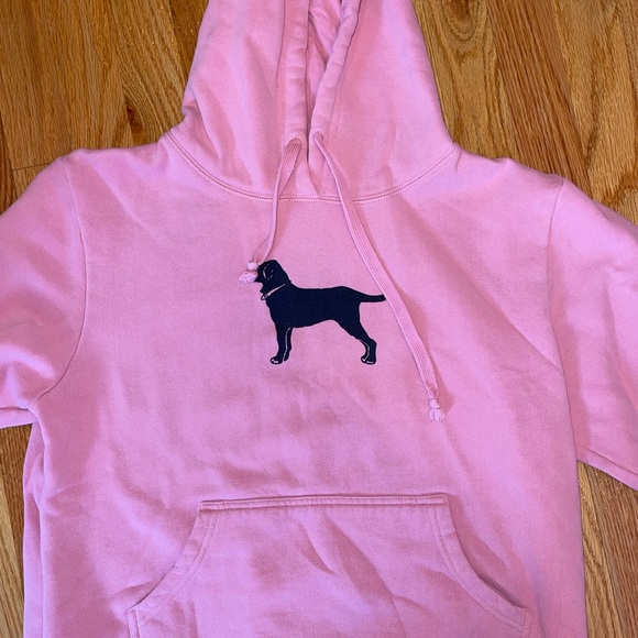 Black Dog sweatshirt in Pink